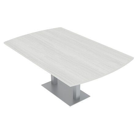 Skutchi Designs 45.25 in W, 71.5 in L, 29 in H, Engineered Wood Top, White HAR-AREC-46X72-DOU-WHCYPRESS